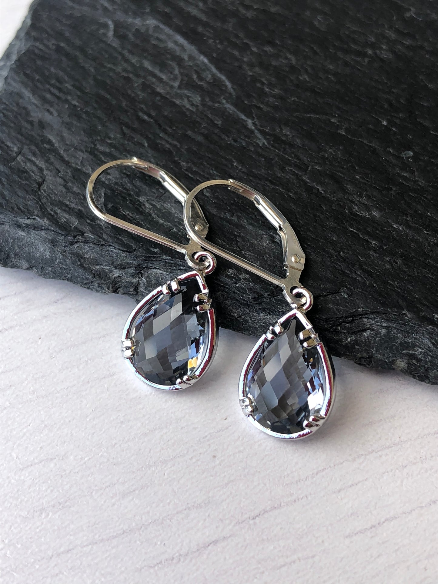 Mystic Topaz Teardrop Earrings