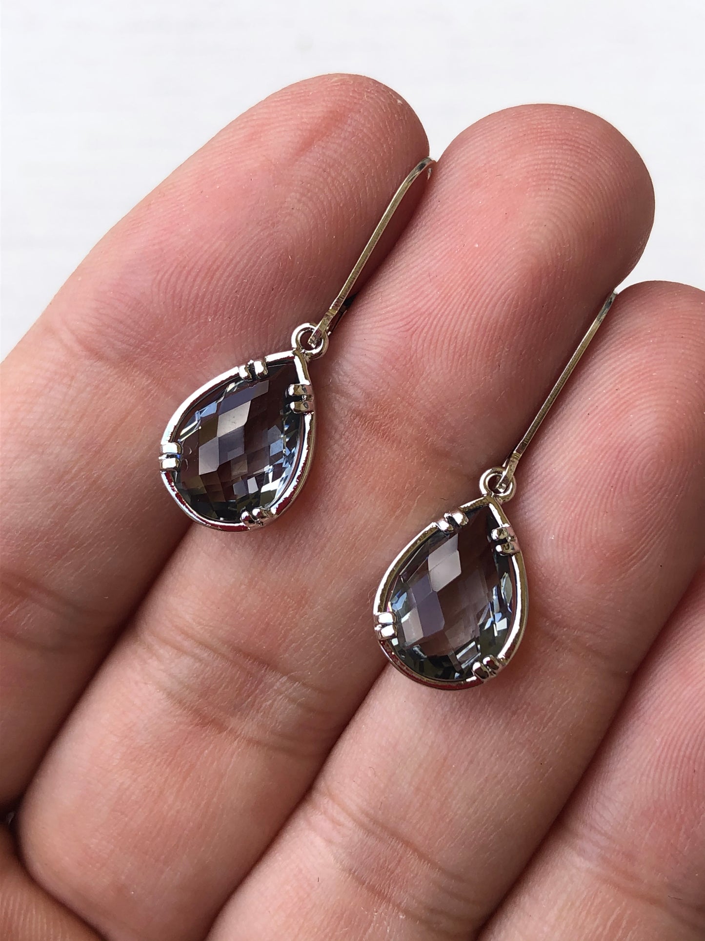 Mystic Topaz Teardrop Earrings