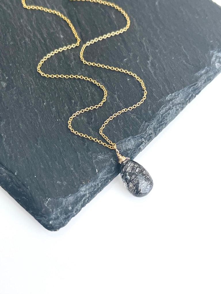 Rutilated Quartz Necklace