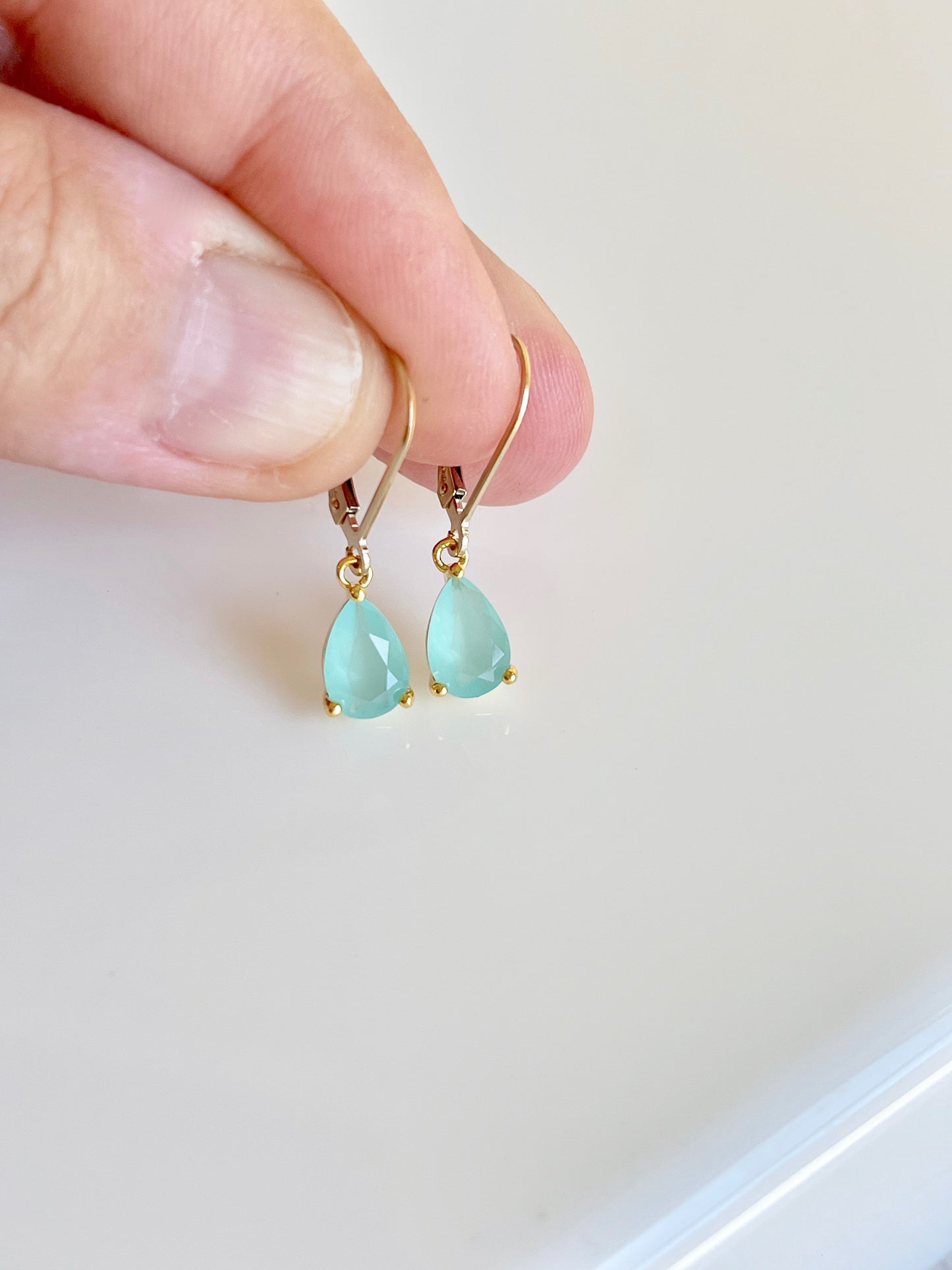 Chalcedony Earrings