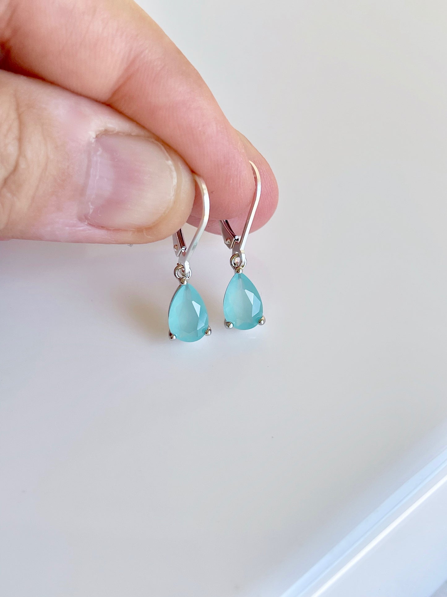 Chalcedony Earrings