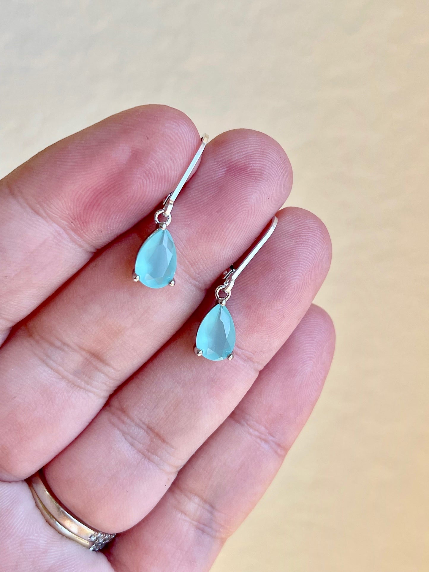 Chalcedony Earrings