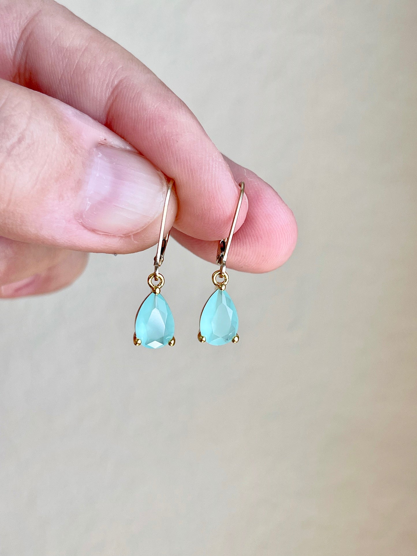 Chalcedony Earrings