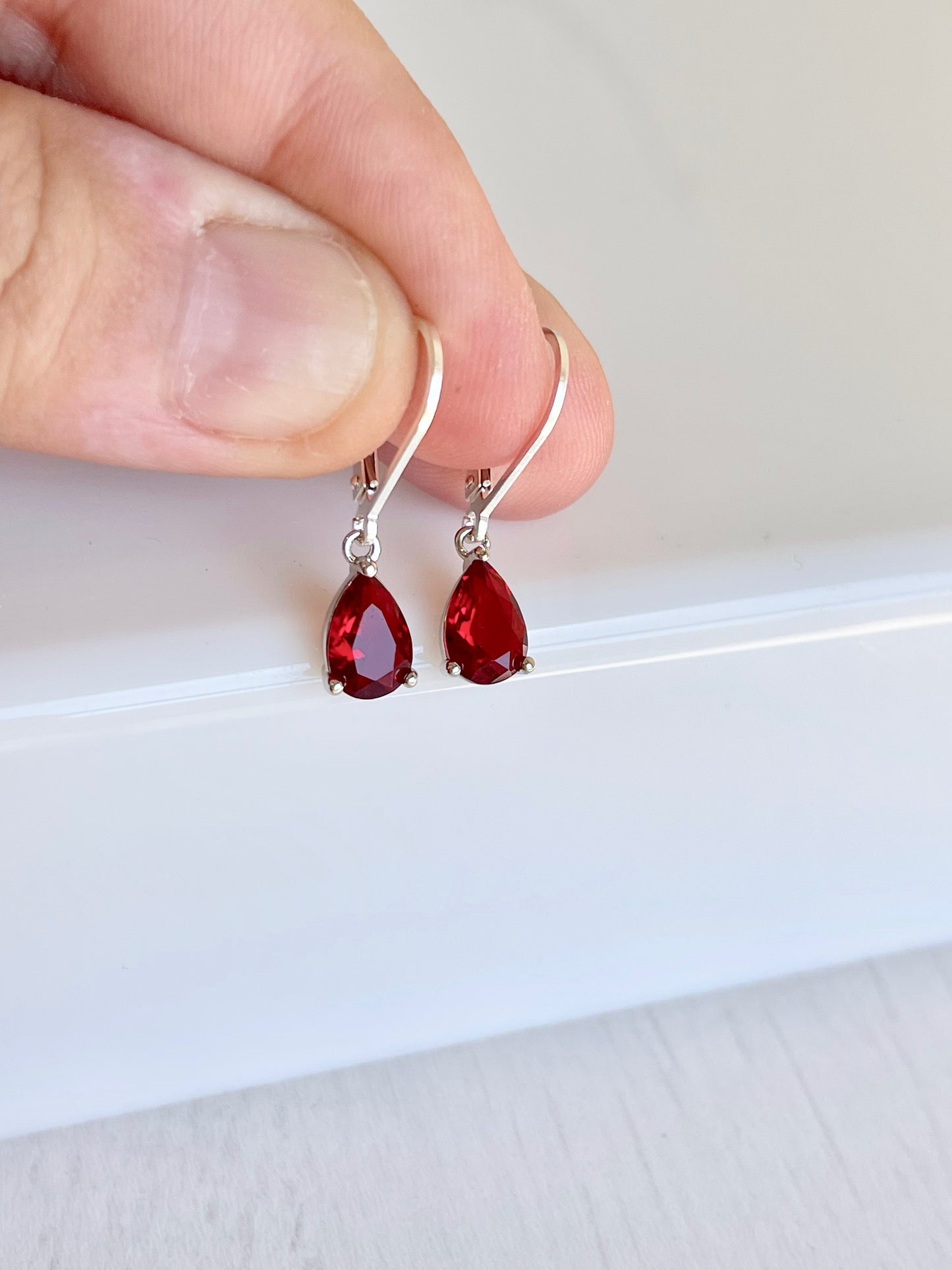 Garnet Earrings