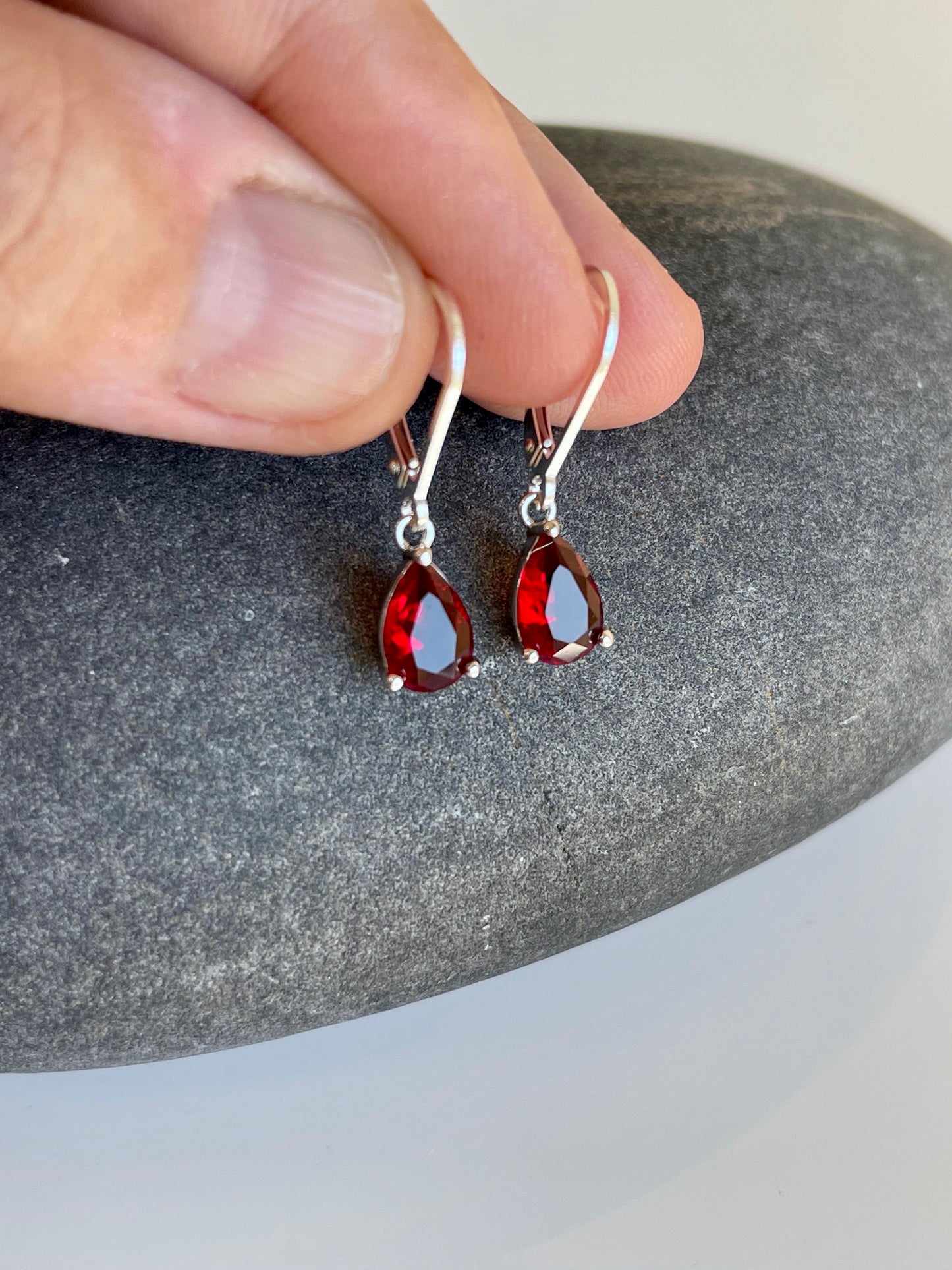 Garnet Earrings