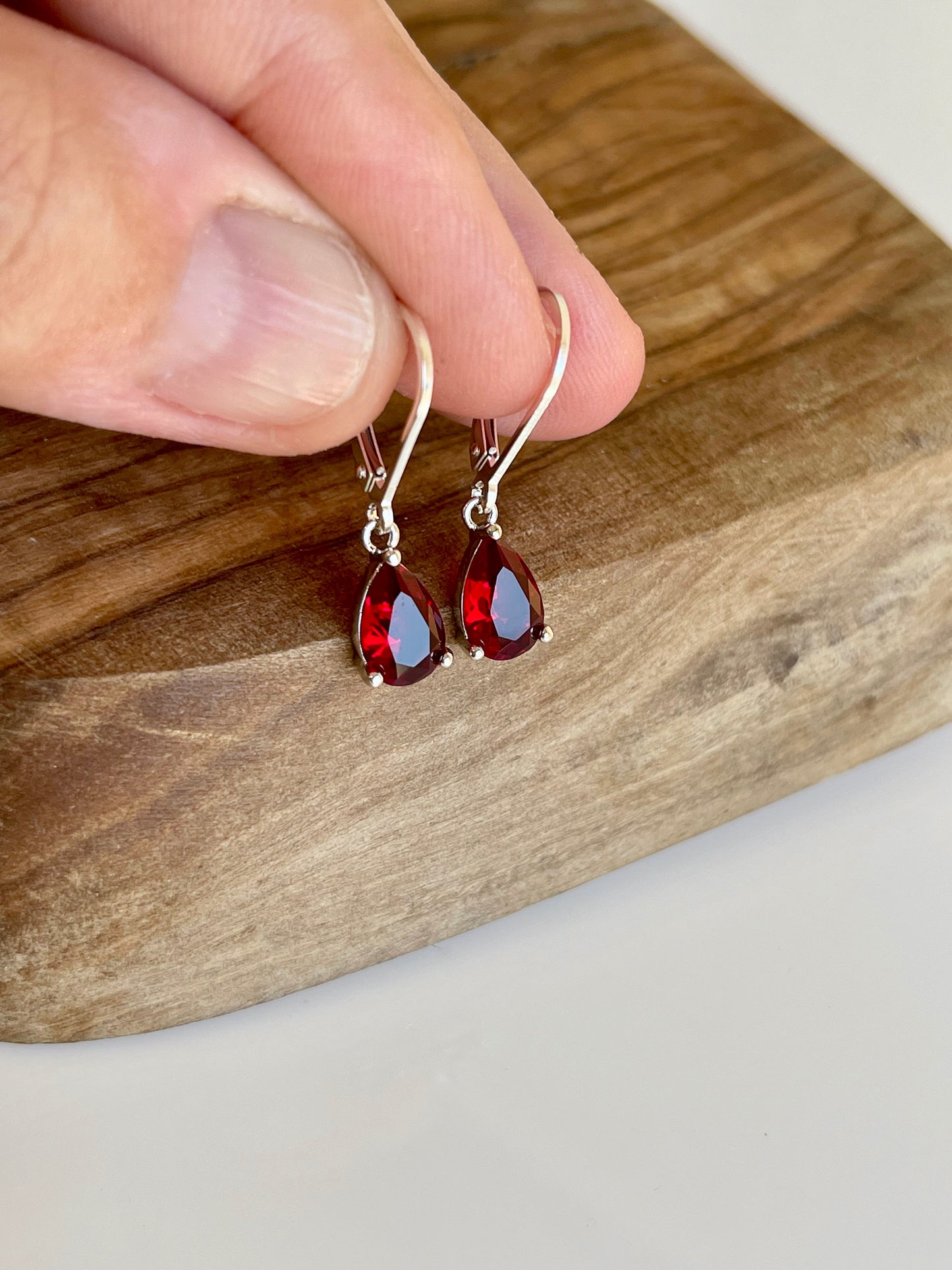 Garnet Earrings