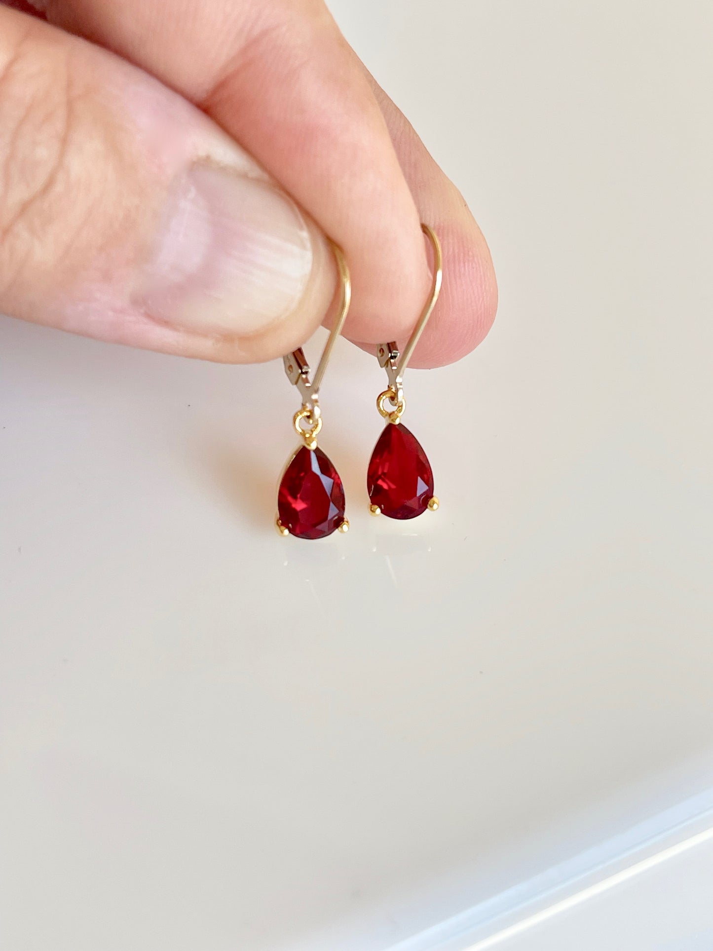 Garnet Earrings