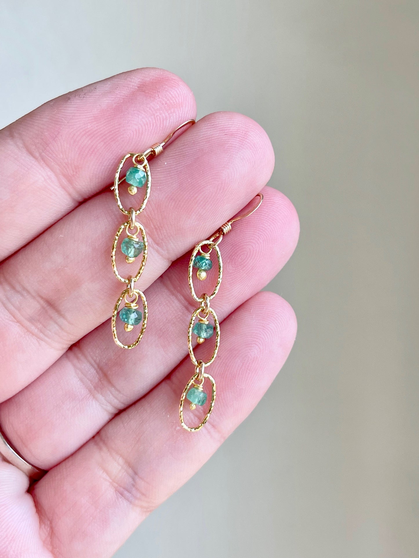 Emerald Earrings