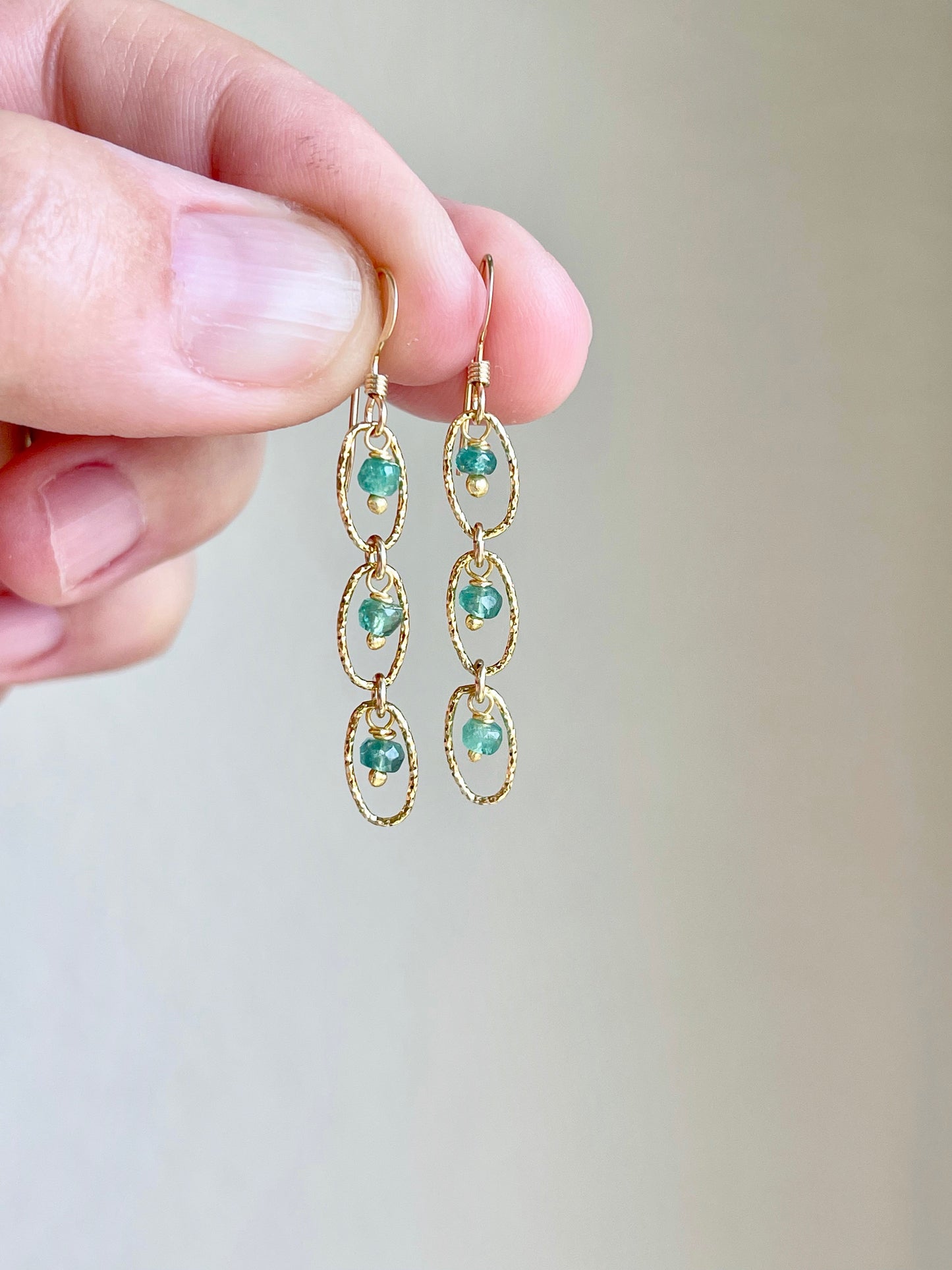 Emerald Earrings