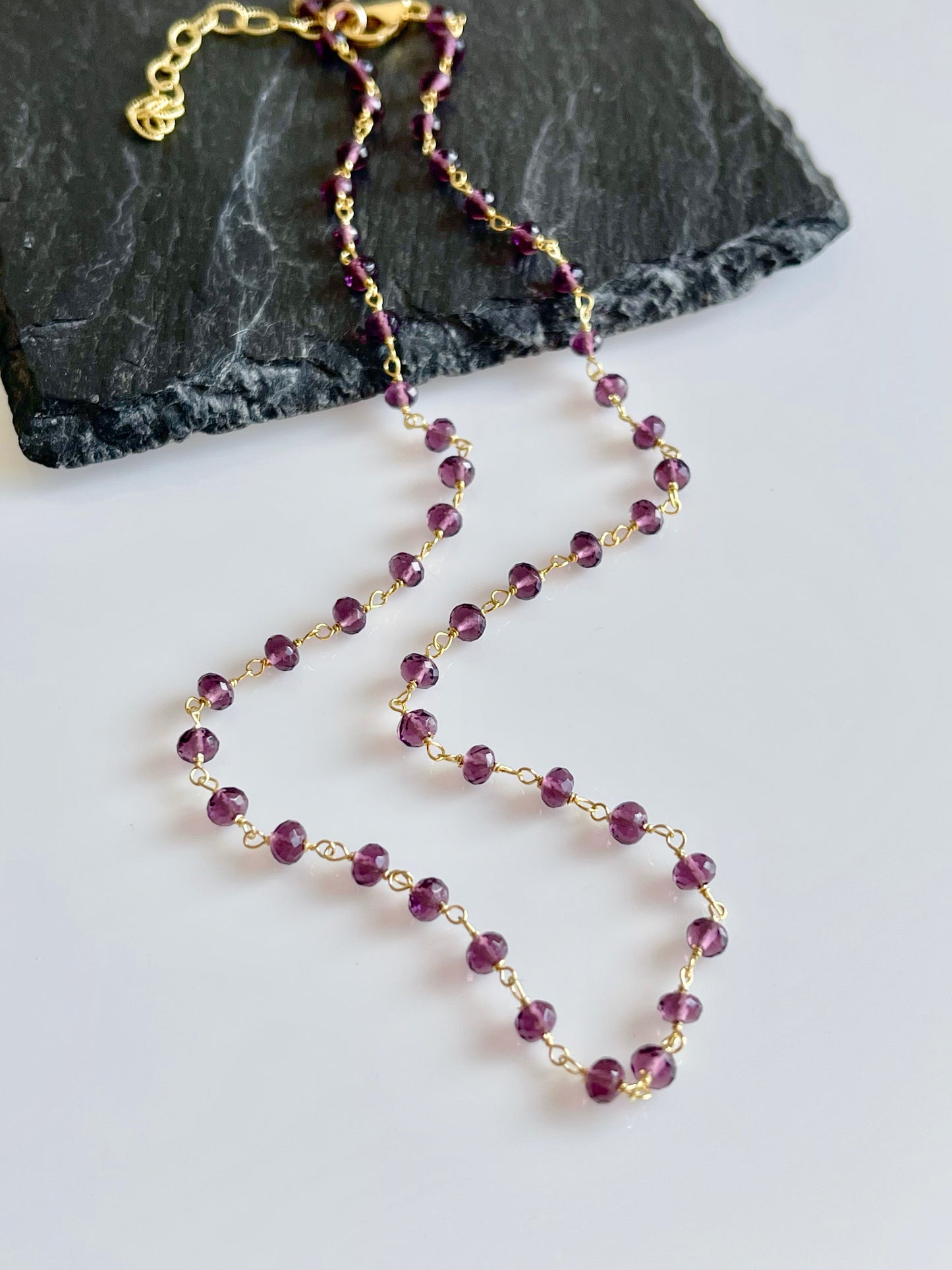 Amethyst Beaded Chocker