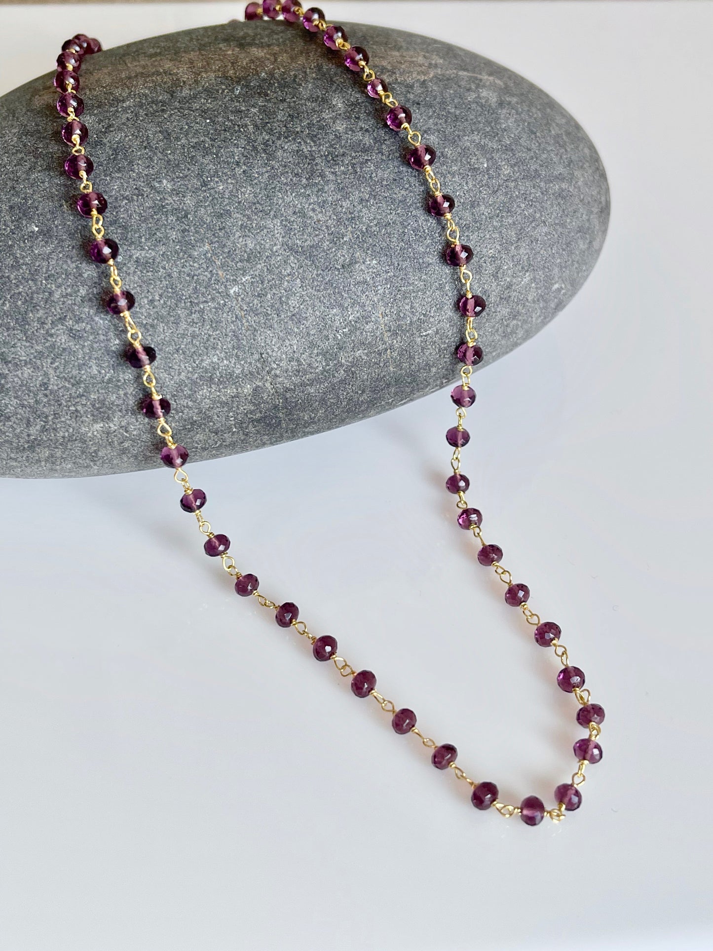 Amethyst Beaded Chocker