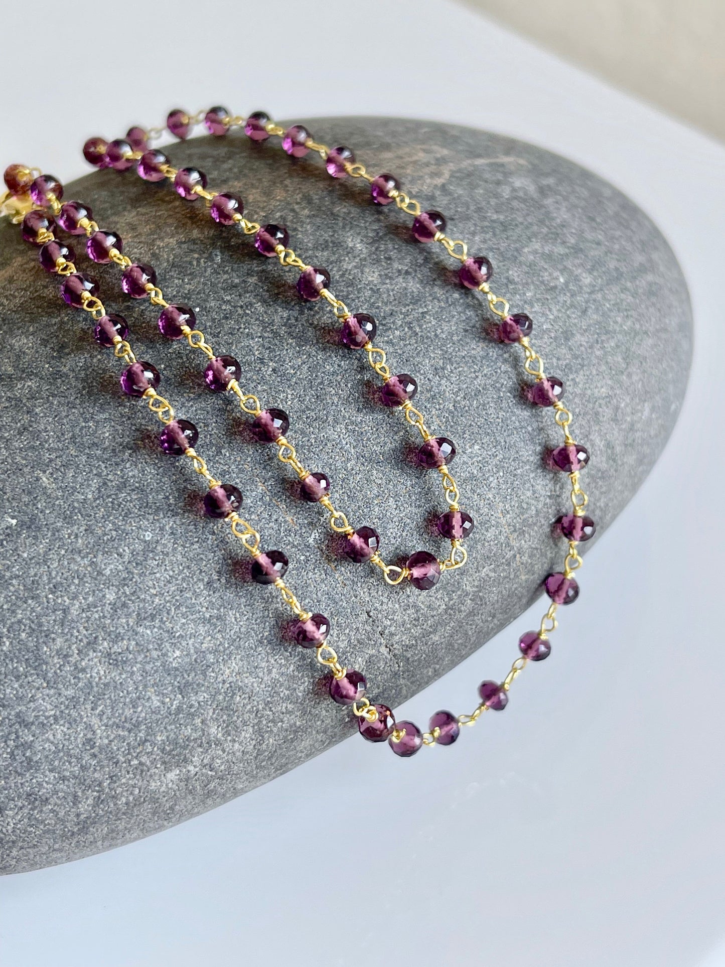 Amethyst Beaded Chocker