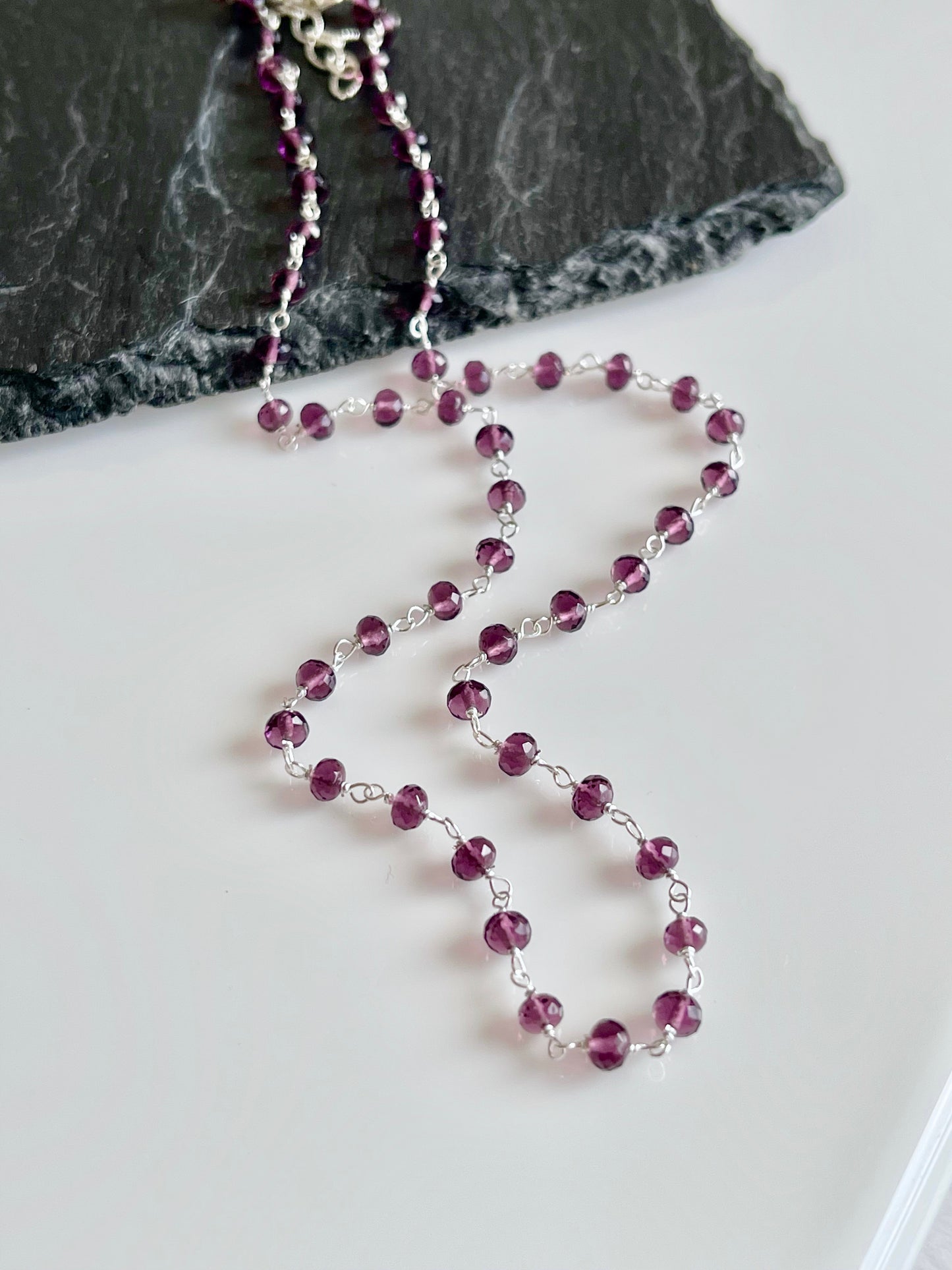 Amethyst Beaded Chocker