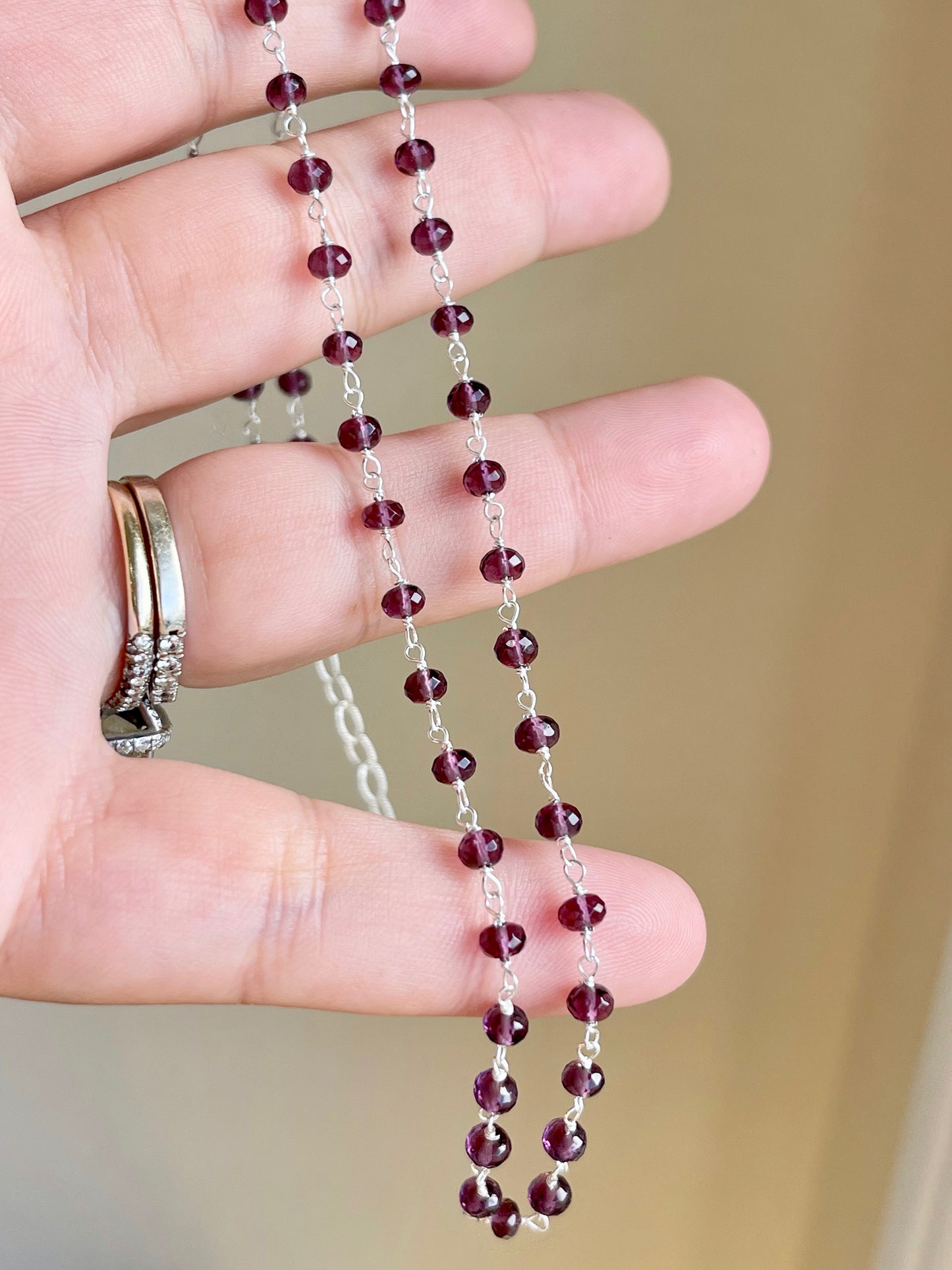 Amethyst Beaded Chocker