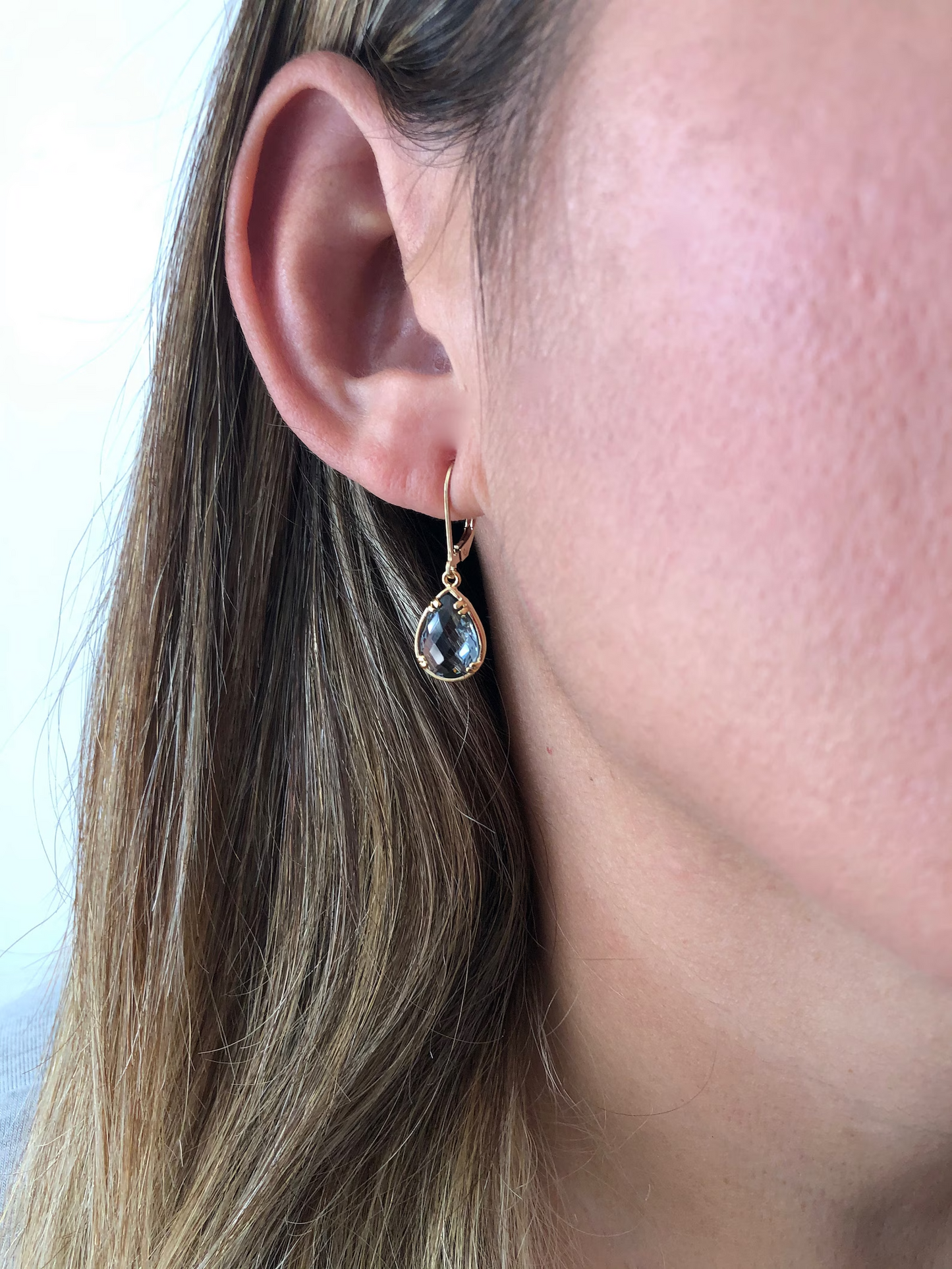 Mystic Topaz Teardrop Earrings