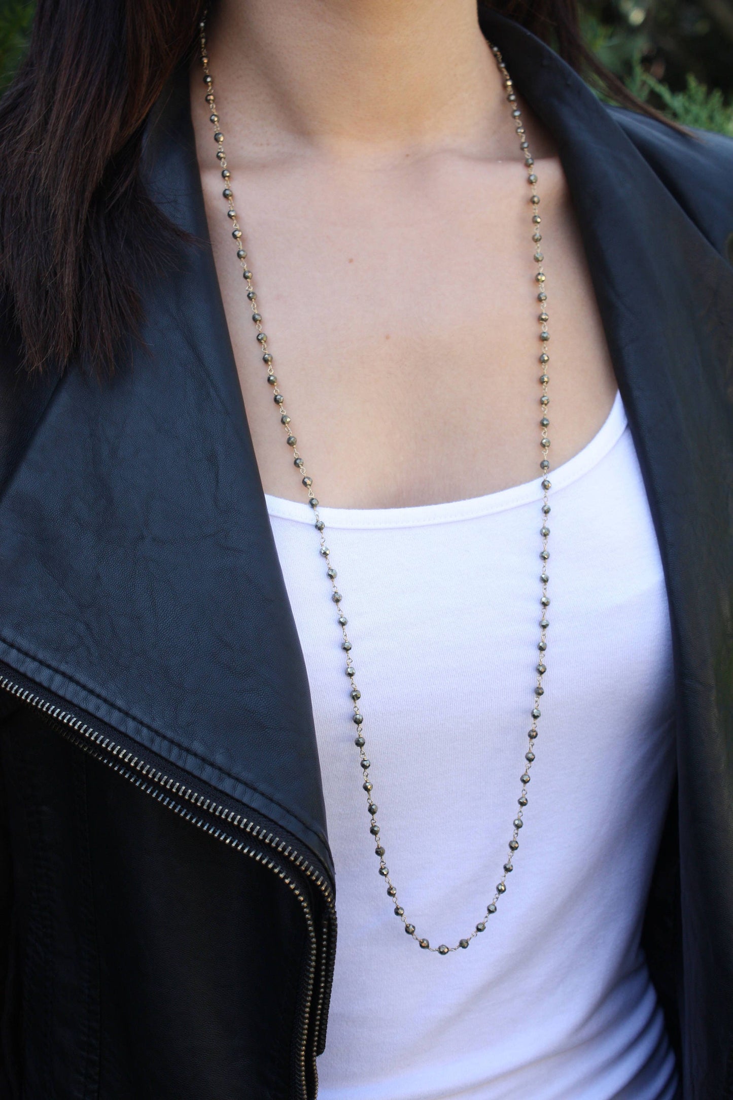 Pyrite Necklace