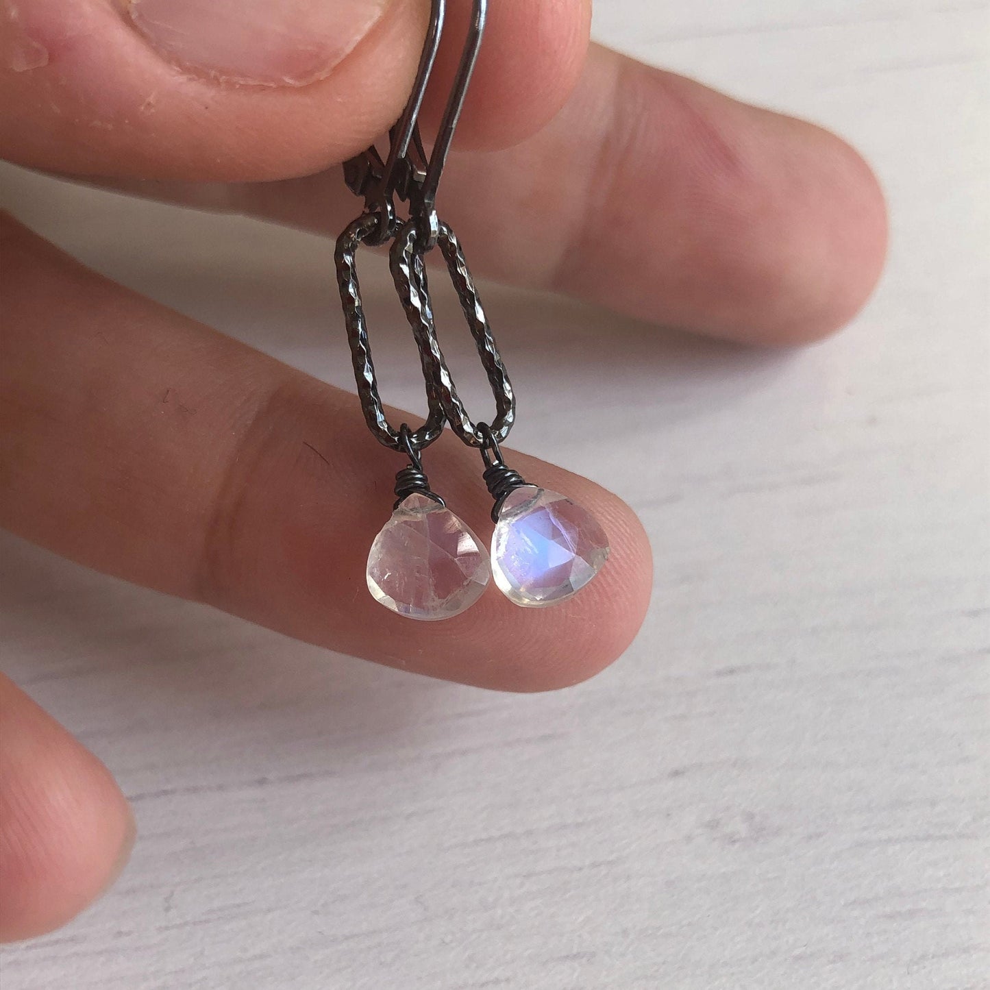 Small Moonstone Teardrop