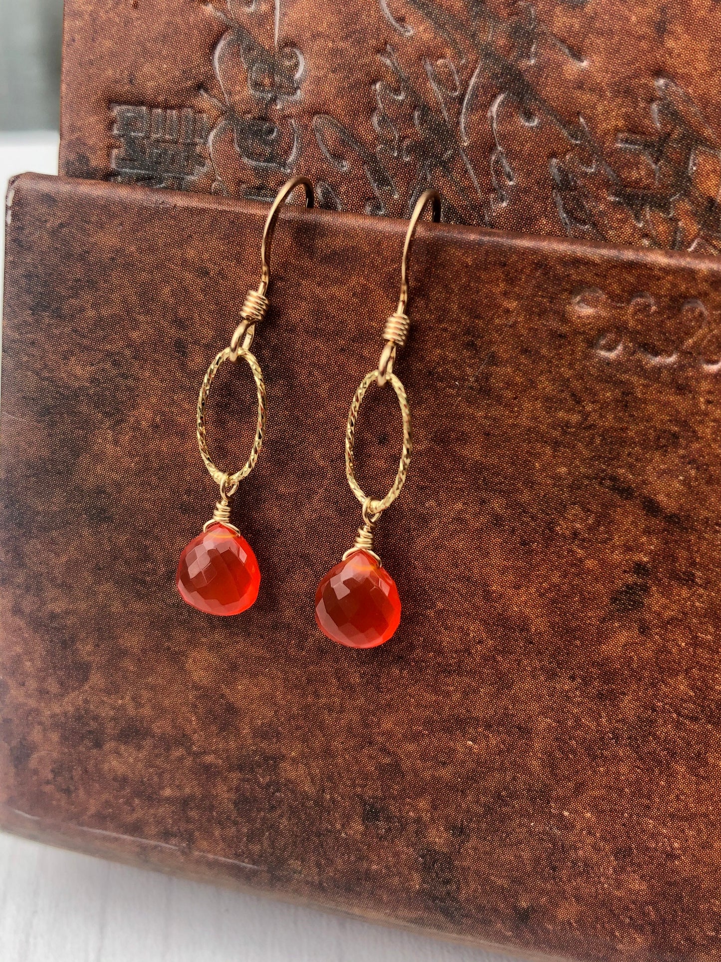 Carnelian Earrings