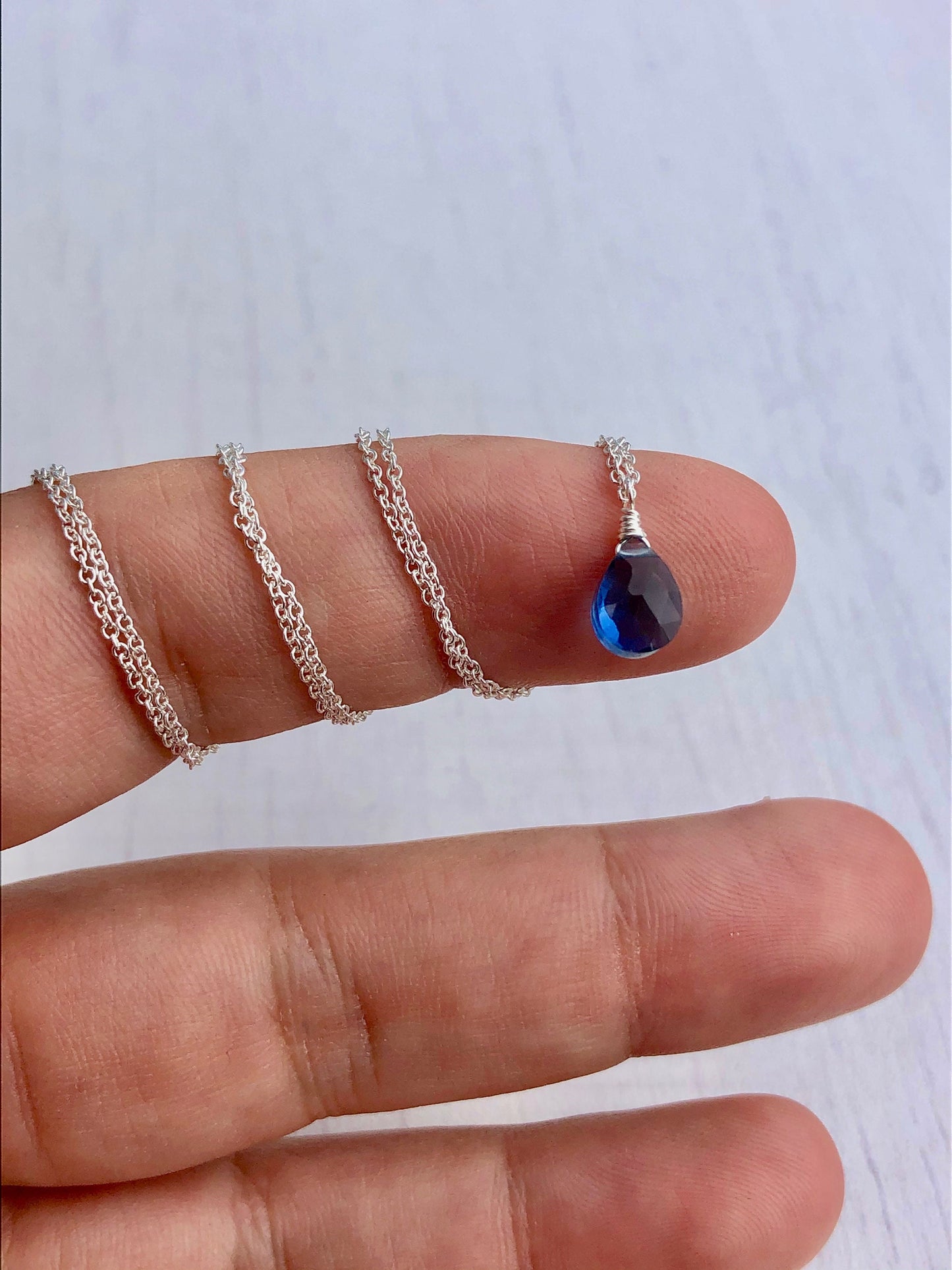 Sapphire Necklace