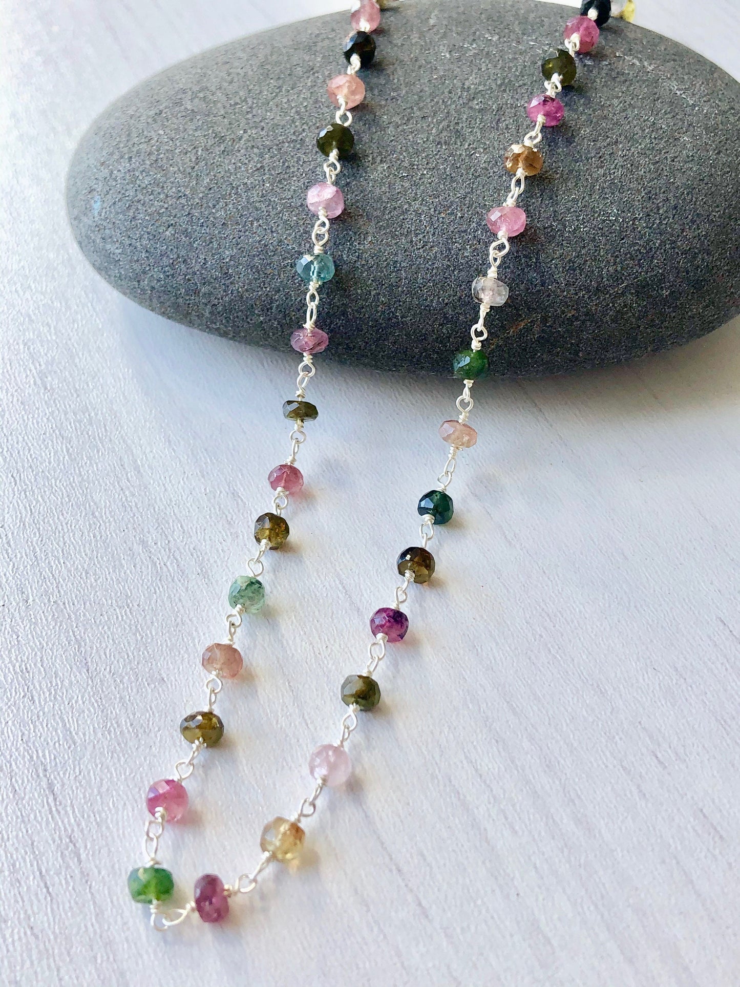 Tourmaline Necklace, October Birthstone