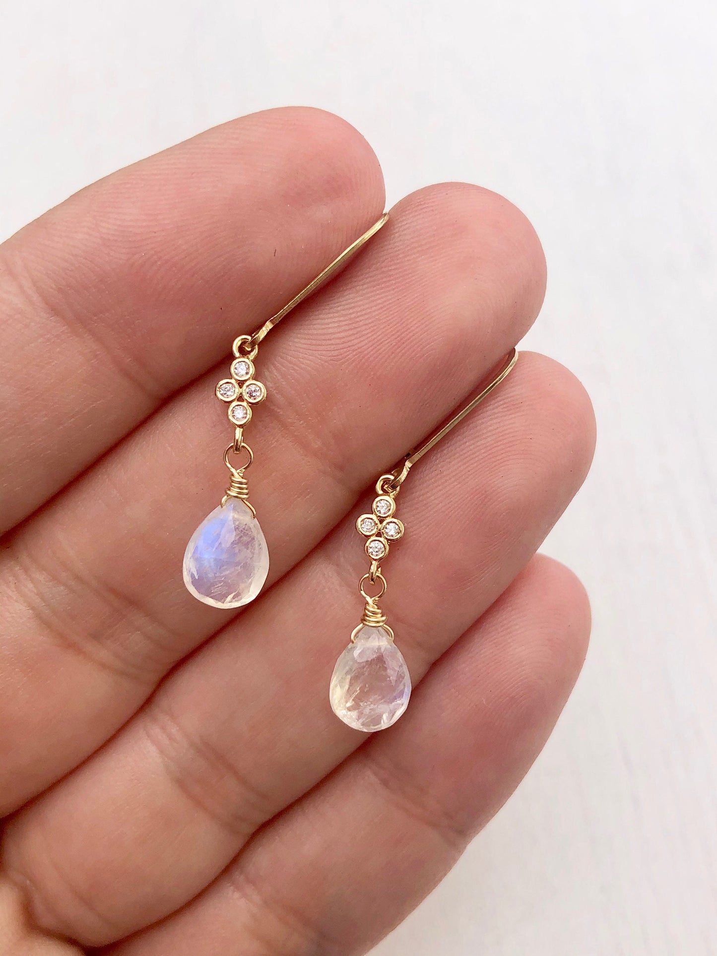 Teardrop Dangle Earrings