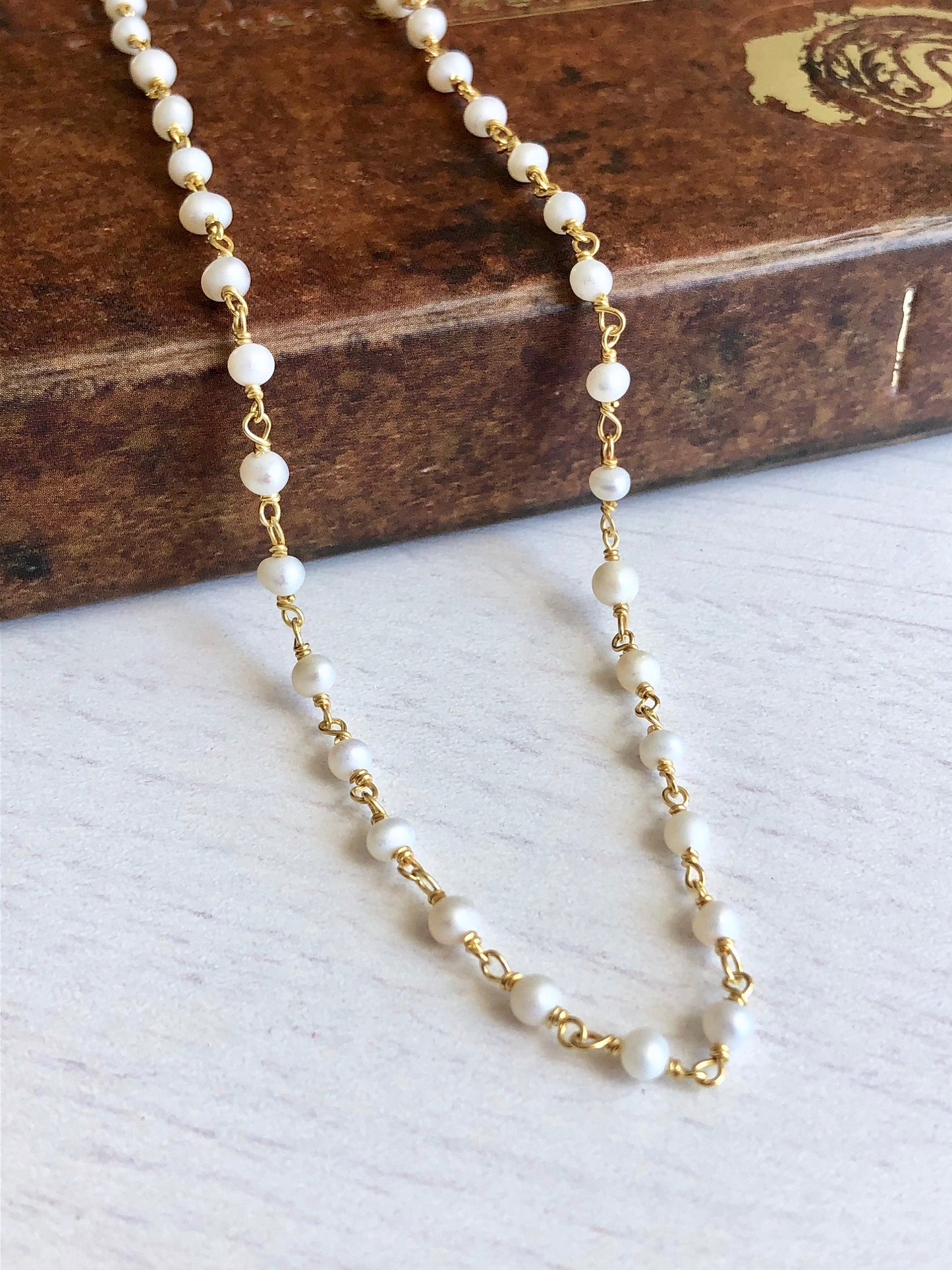 Pearl Beaded Necklace