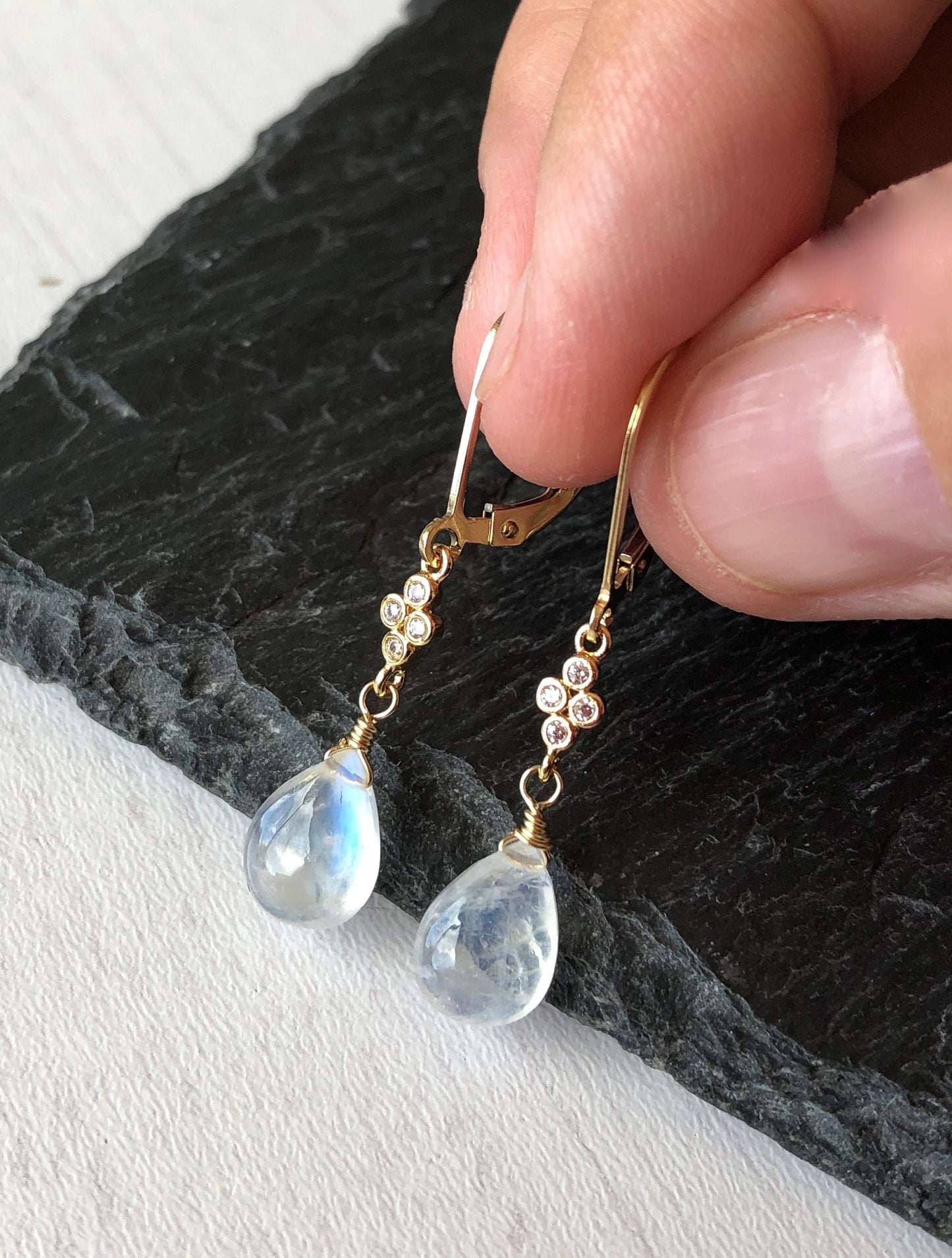 Teardrop Dangle Earrings