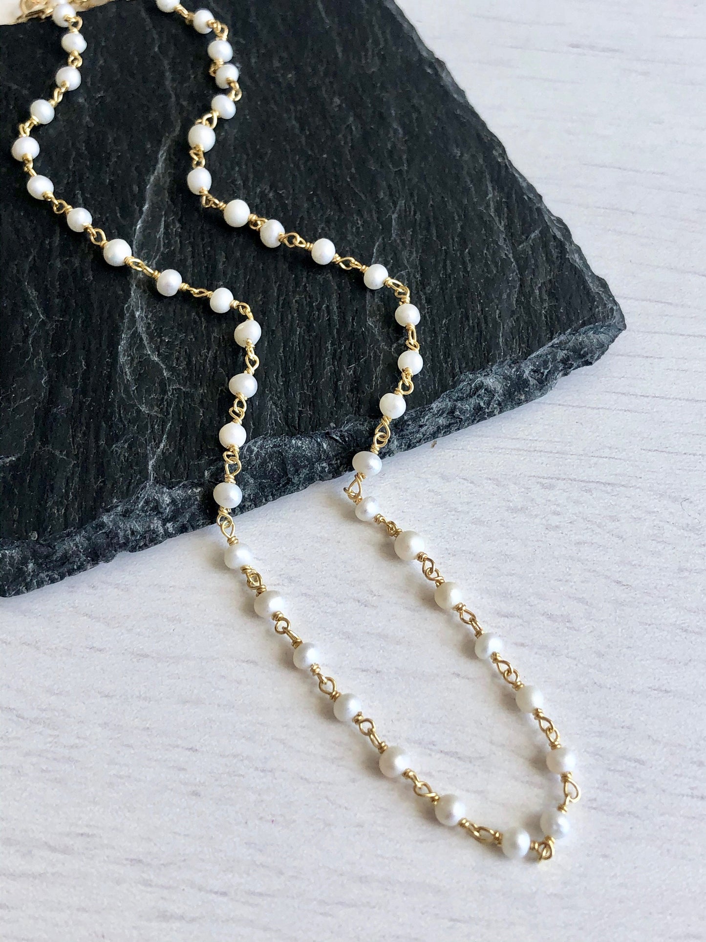 Pearl Beaded Necklace