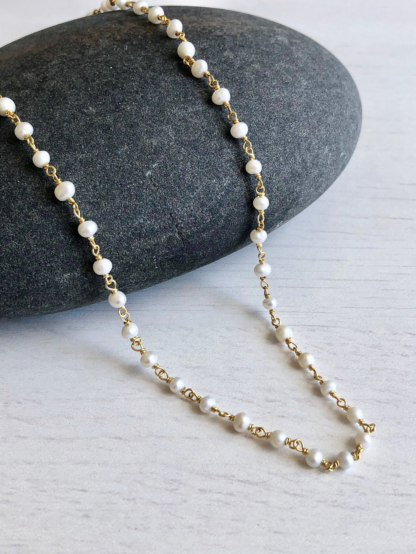 Pearl Beaded Necklace