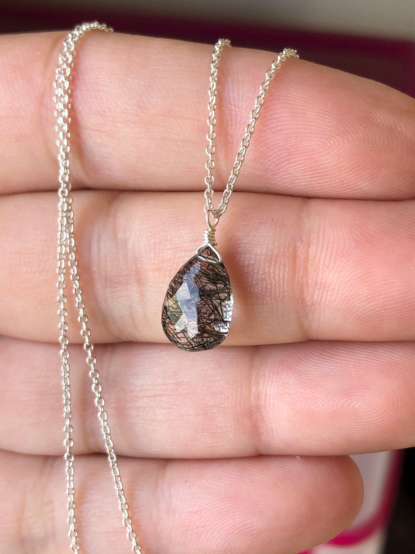 Rutilated Quartz Necklace