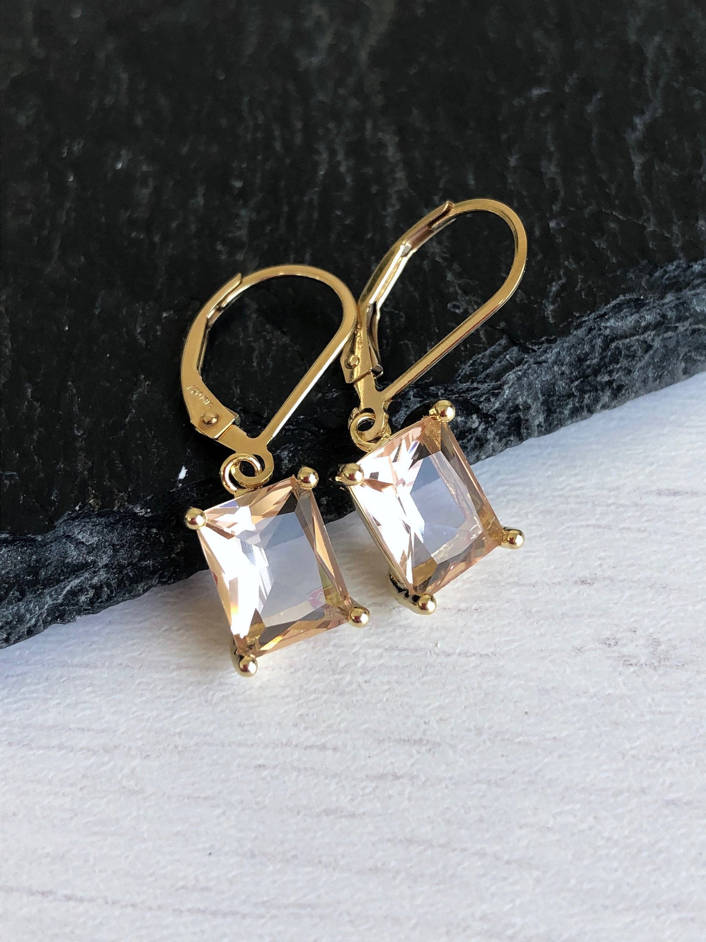 Champagne Citrine Earrings