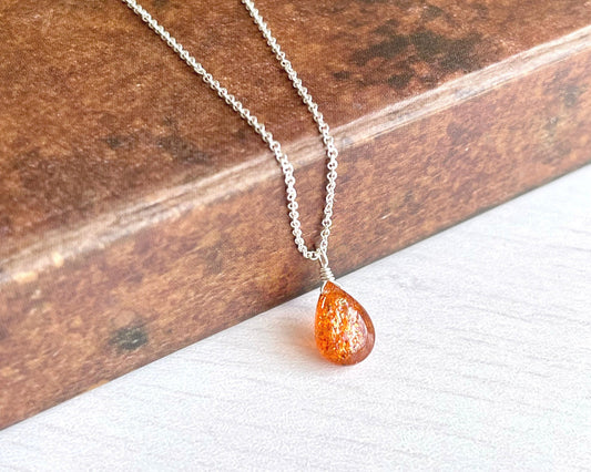 Sunstone Necklace