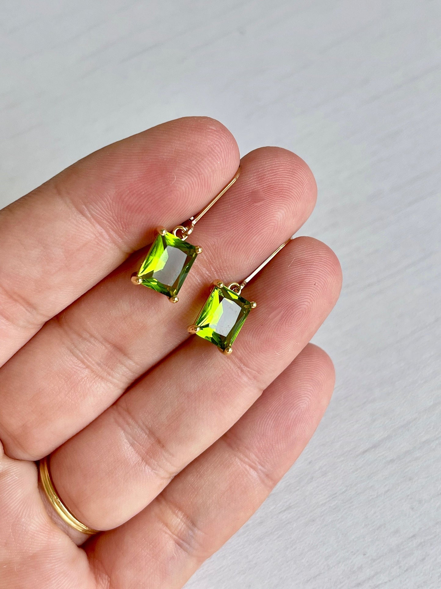 Peridot Earrings