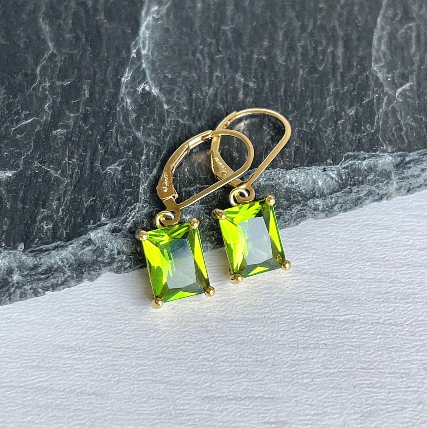 Peridot Earrings