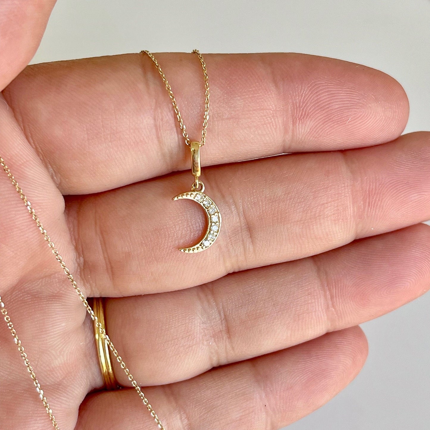 Crescent Moon Necklace