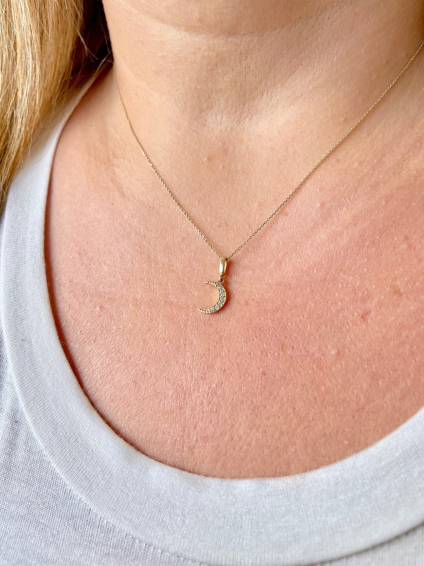 Crescent Moon Necklace